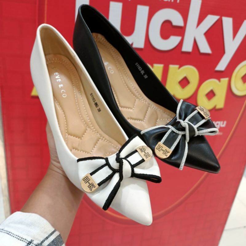 sepatu wanita heels 7cm/pantofel STEVE&CO original