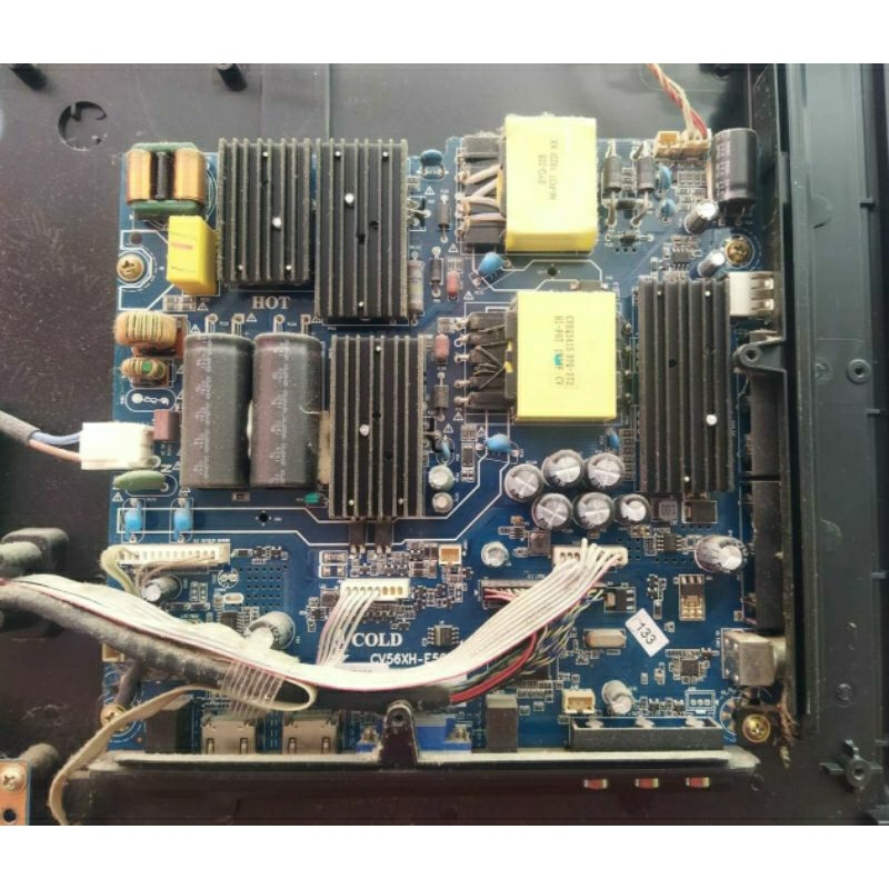 MESIN MB MAINBOAR MODUL MAINBOARD MAINBOR TV POLYTRON PLD43B1550 43B1550