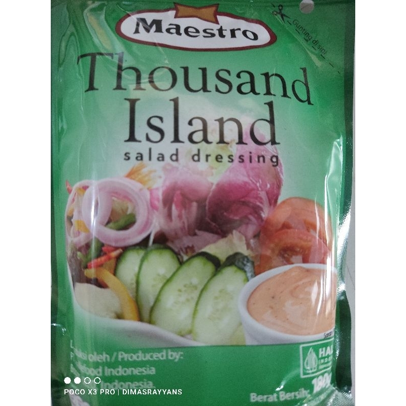 

MAESTRO THOUSAND ISLAND