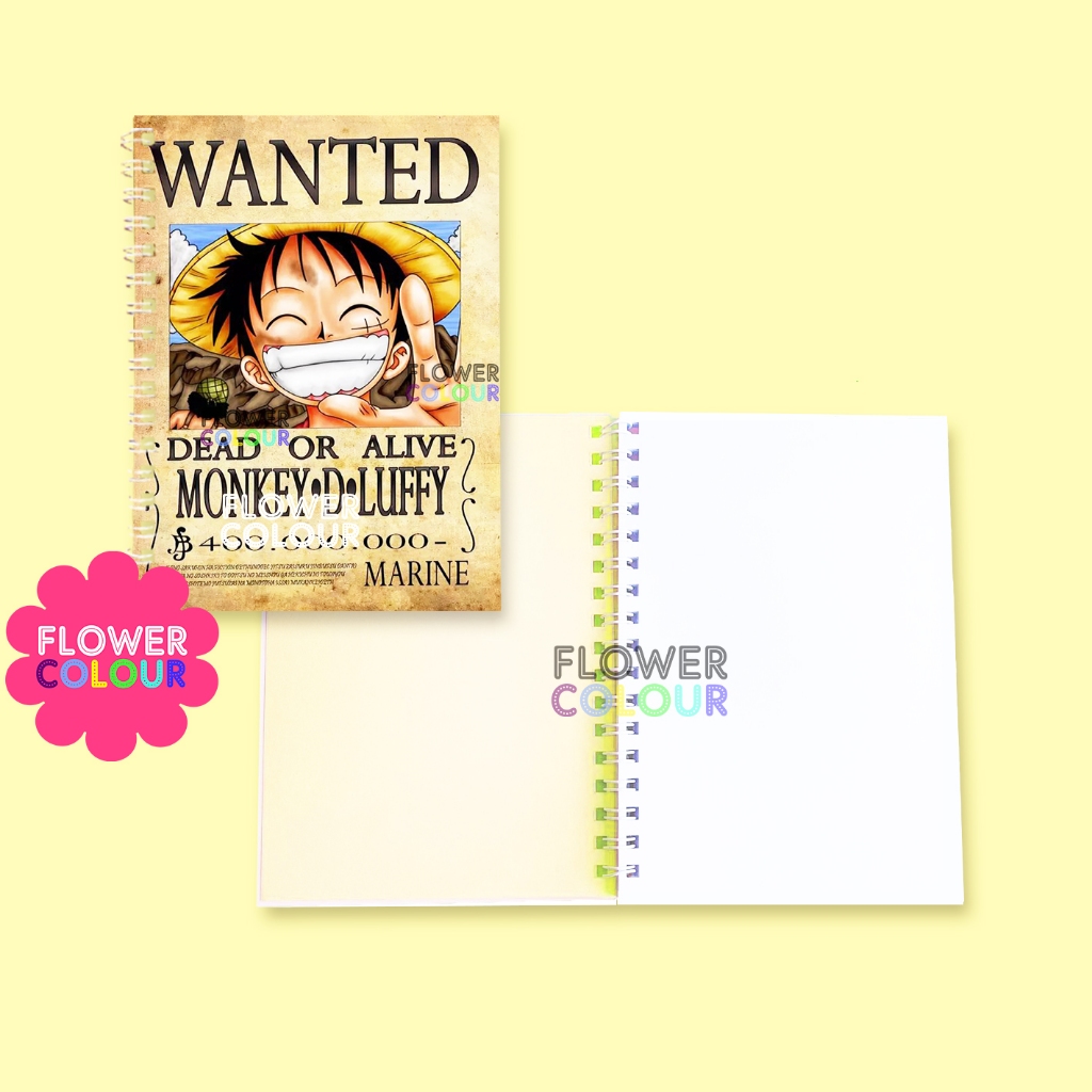 

Notebook Ring | Buku Catatan Karakter One Piece | Notes One Piece