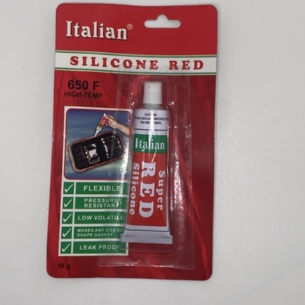 

LEM SEALER RED RTV ITALIAN 30 GRAM