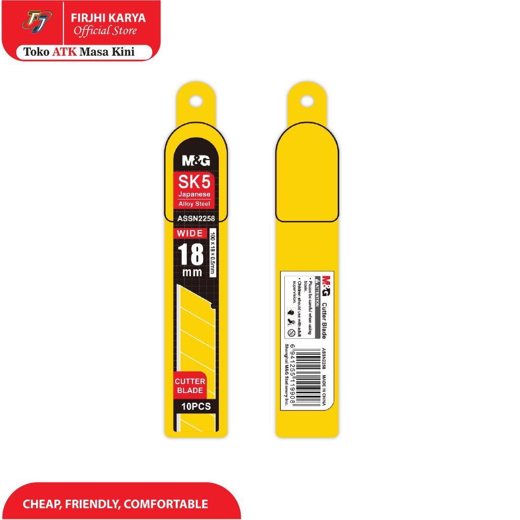 

Small and Large cutter blade 9mm dan 18mm/Isi Karter - M&G