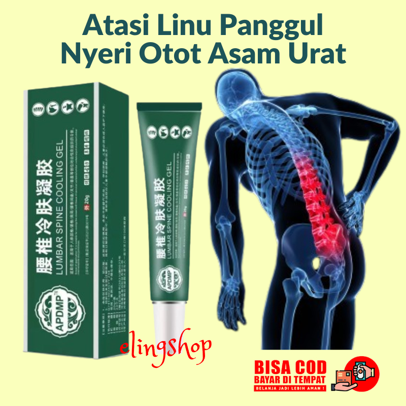 Lumbar Cold Compress Gel Ori Salep Obat Sakit Pinggang