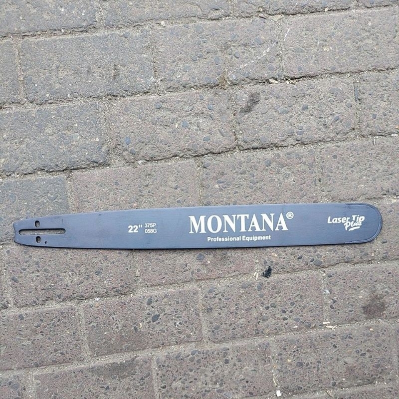 Bar Baja Chainsaw MONTANA Tipe CS 6500 MTN Ukuran 22 inchi Original