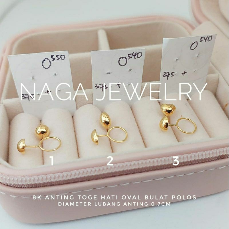 Anting TOGE TAOGE baby & variasi emas kadar 375