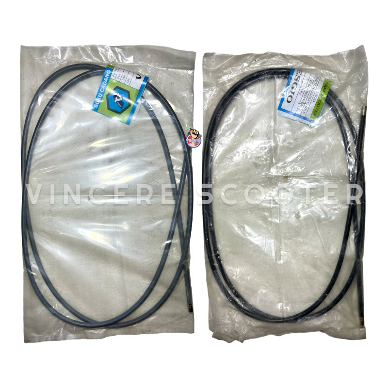 Kabel Luar Gas Gigi Kopling Vesgio Vespa Largeframe Smallfame