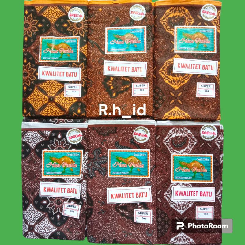 Kain Kebat Jarik Tapih Samping Panjang Kwalitet Batu Cap Nusa Penida Batik Tulis Solo Asli Halus