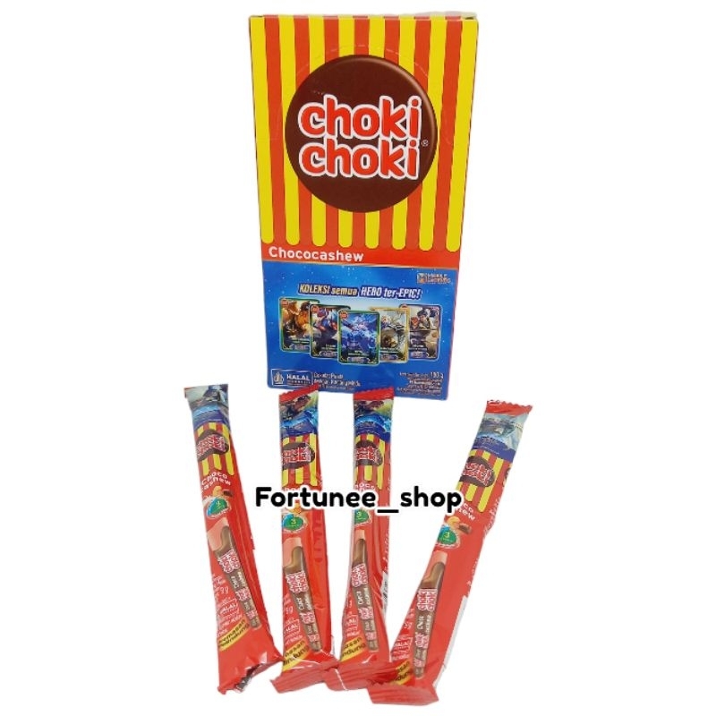 

Choki Choki / Chococashew / Coklat Pasta Kacang Mede / Coklat Stik