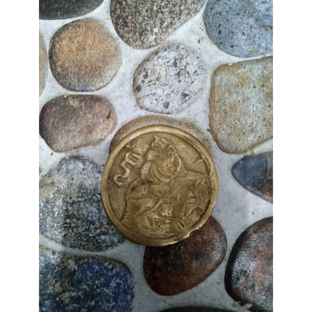 Koin Semar Jawa 3mm Kuno Jadul Antik
