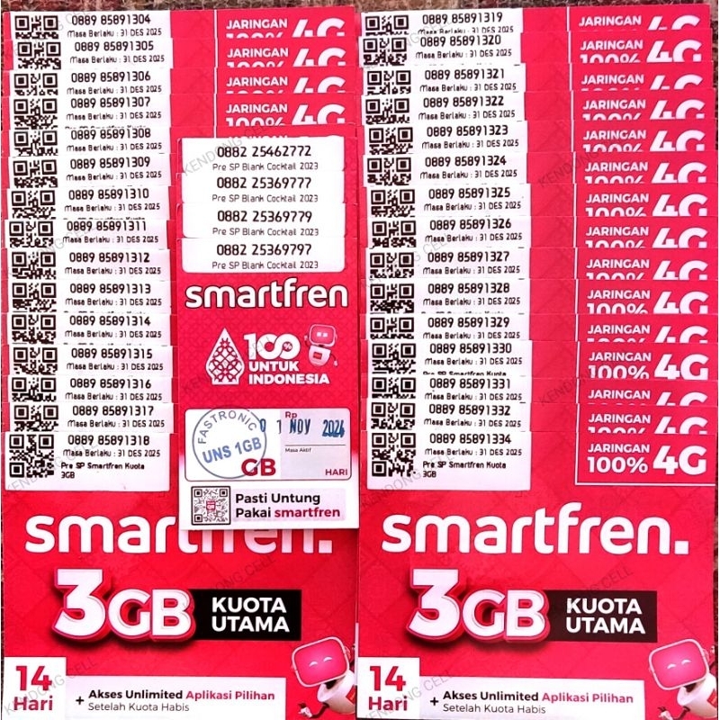 KARTU PERDANA SMARTFREN PILIH NOMOR
