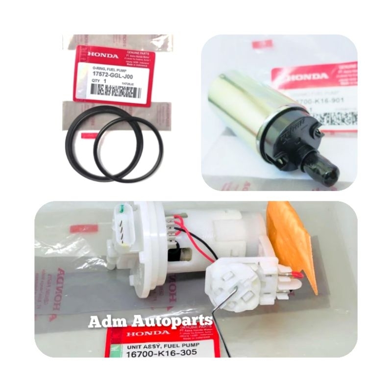 Fuel pump Assy K16+Oring fuel pamp Beat fi starter kasar (2012-2014)  Scoopy fi Stater kasar (2013-2