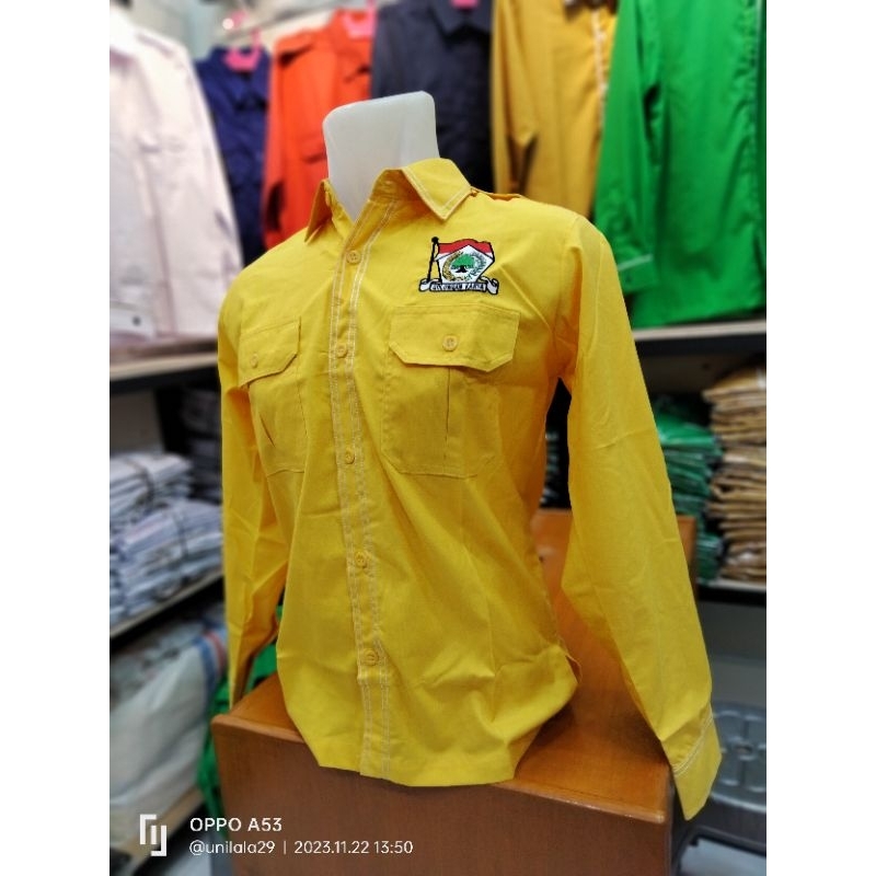 Kemeja Golkar panjang