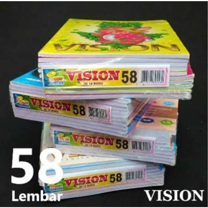 

Buku Tulis Vision Isi 58 1 Pak