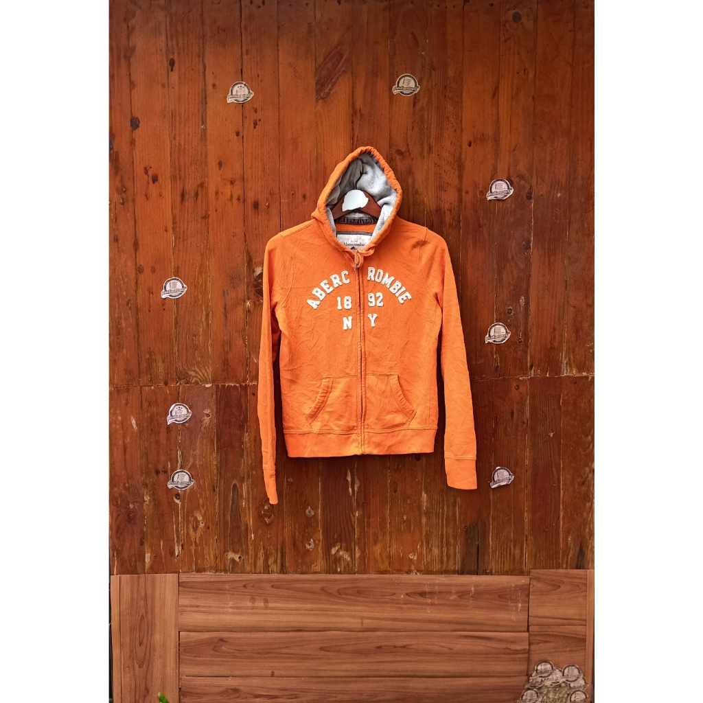 Zip Hoodie Abercrombie & Fitch original