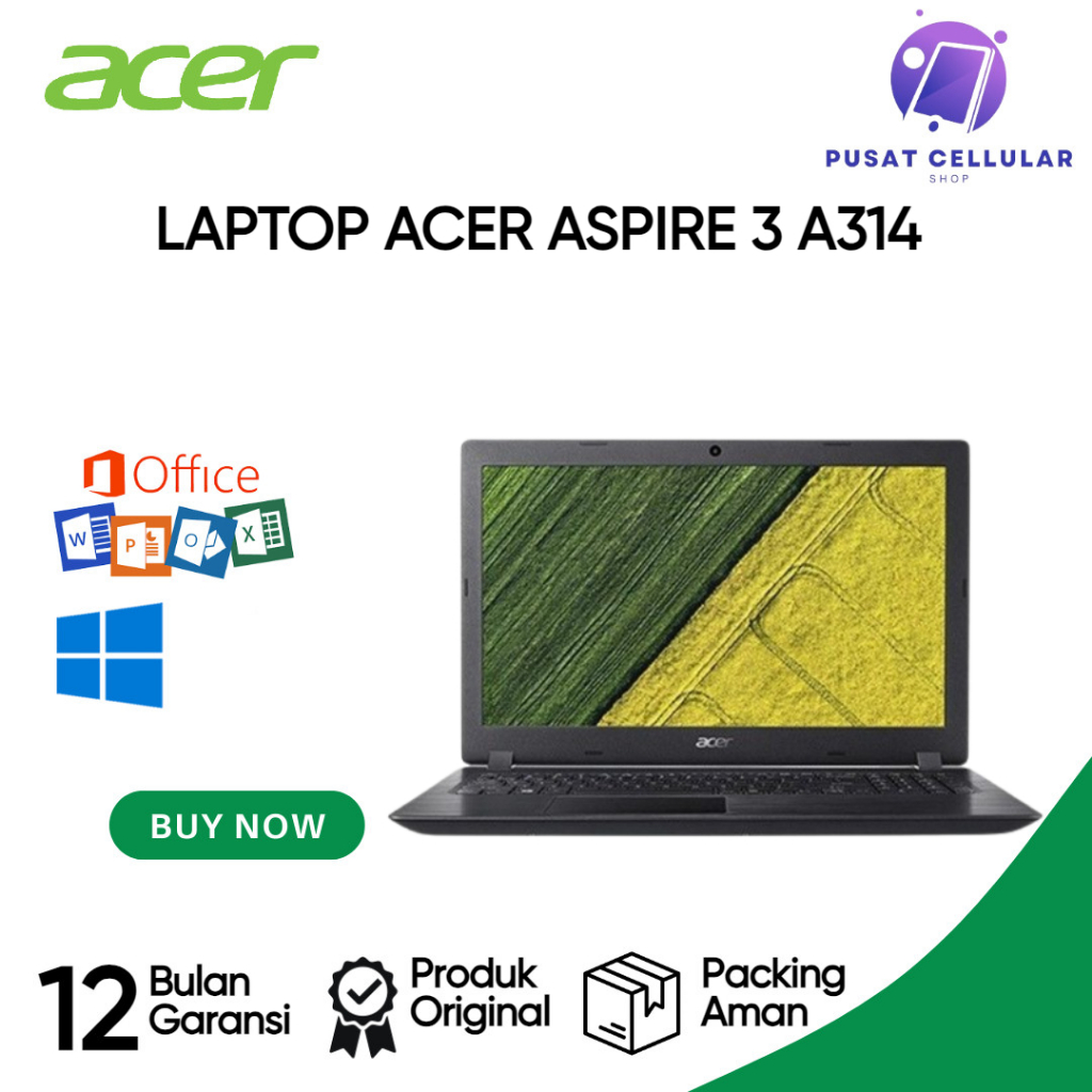 Acer Aspire 3 A314-41-9556 - AMD A9 9420 | 4GB |512 SSD // FREE TAS & MOUSE