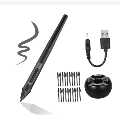 

BOSTO pena Digital dapat diisi ulang, pena Stylus tekanan 8192 level untuk BOSTO 13HD/16HD/16HDK/16HDT/22UX