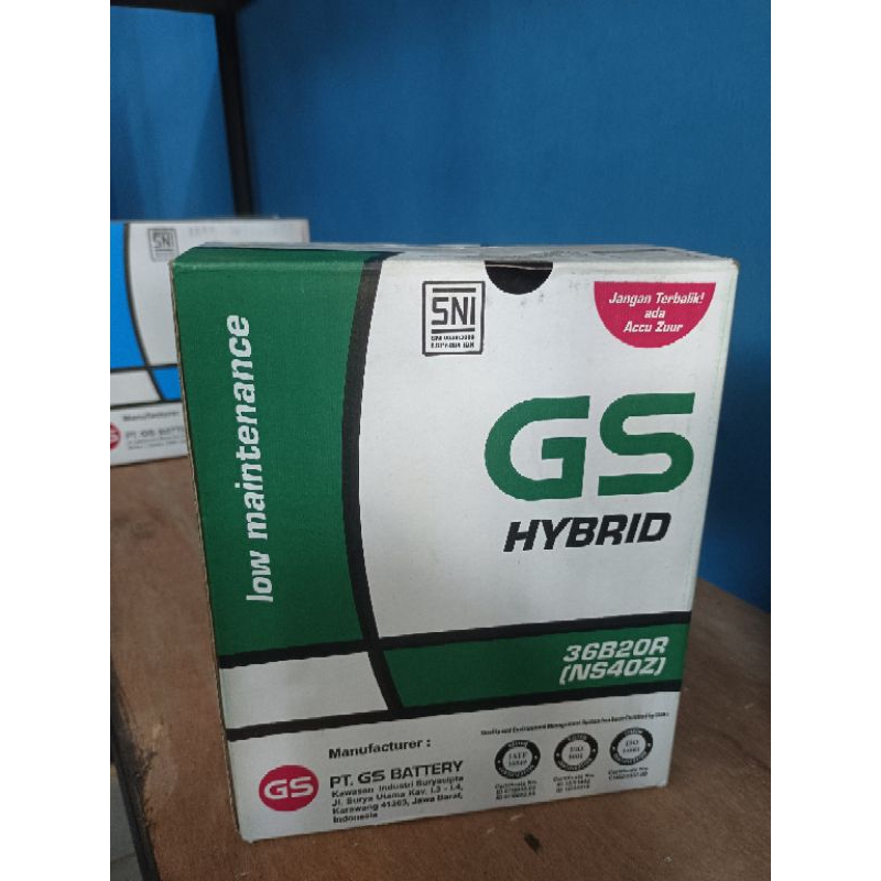 AKI GS HYBRID NS40Z,AVANZA,XENIA,DLL.