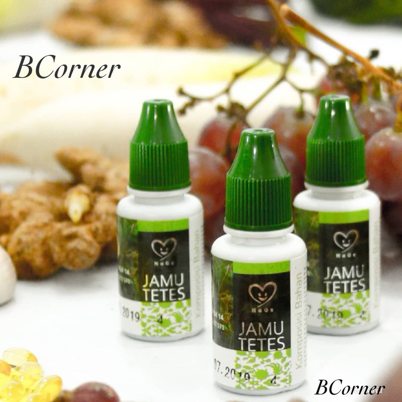 Hage Jamu Tetes Herbal HG Asli Original