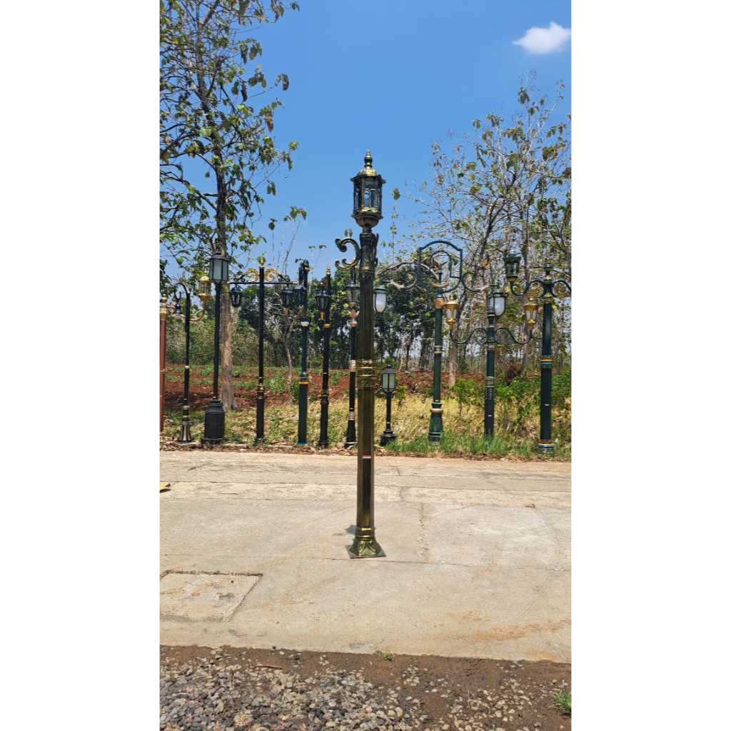 Tiang Lampu Hias