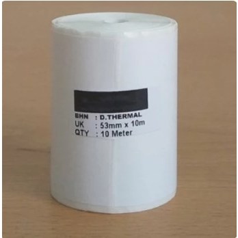 

stiker label barcode 53x10M printer thermal