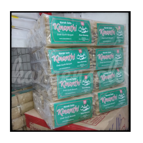 

KARAK KINANTI SOLO 1 PAK isi 10 pcs GURIH KHAS SOLO