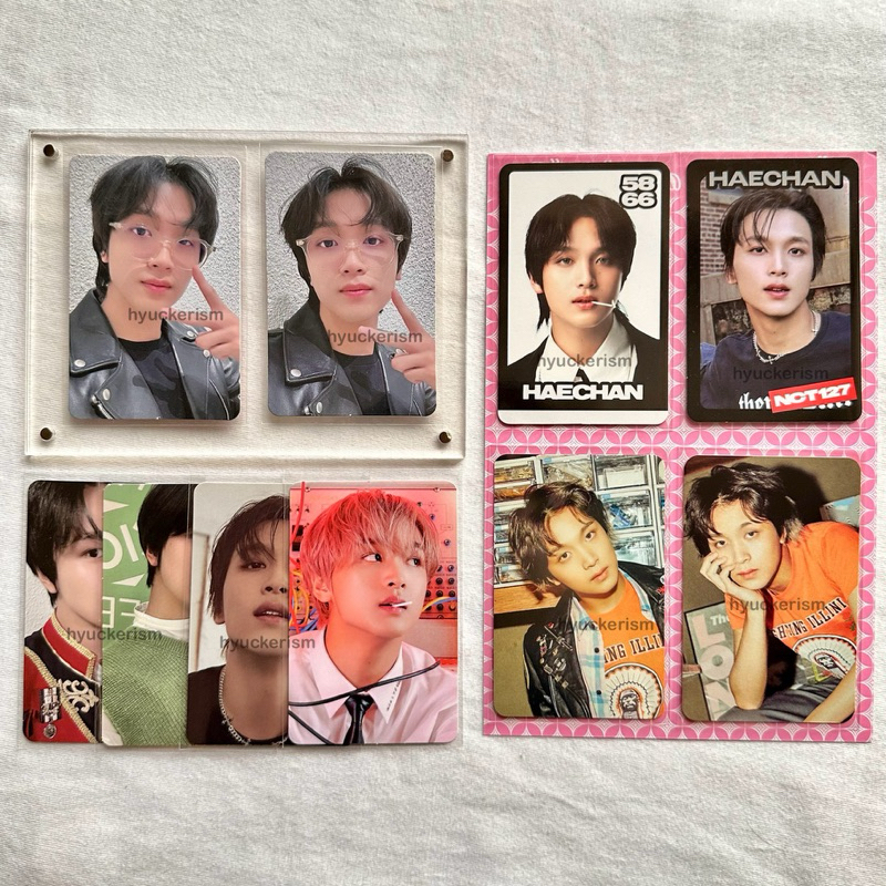 official photocard pc poca trading card tc haechan korek yzy candy r1 nct 127 dream