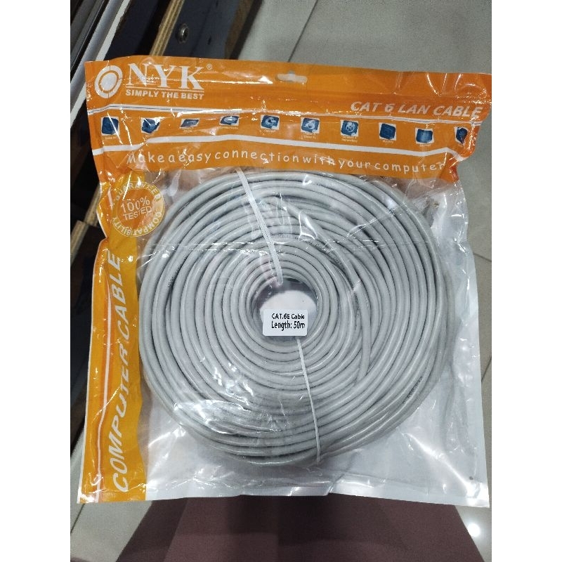 KABEL LAN 50 METER CAT 6E