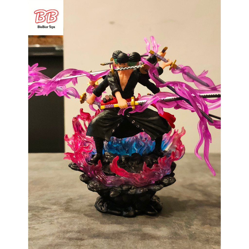 Statue Figure anime One piece , Zoro, 15 cm