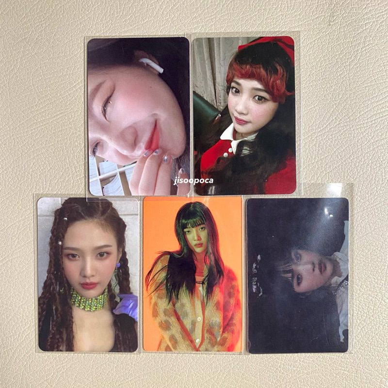 RED VELVET photocard — joy yeri airpods day 1, the reve festival finale psycho sticker stiker pc, th