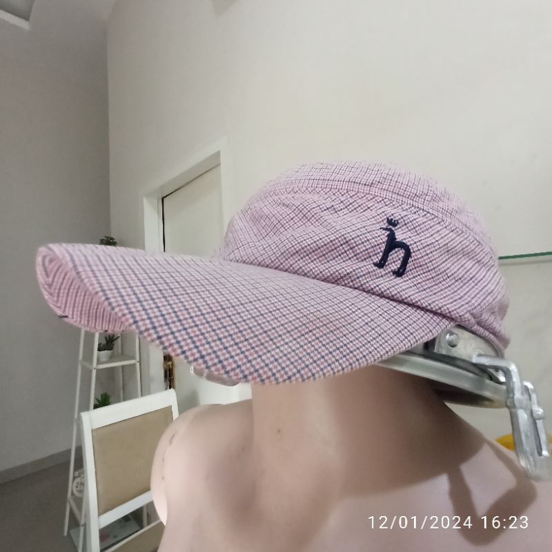 Topi HAZZYS katun model dalam second brand original size M-L 57½cm build up no minus