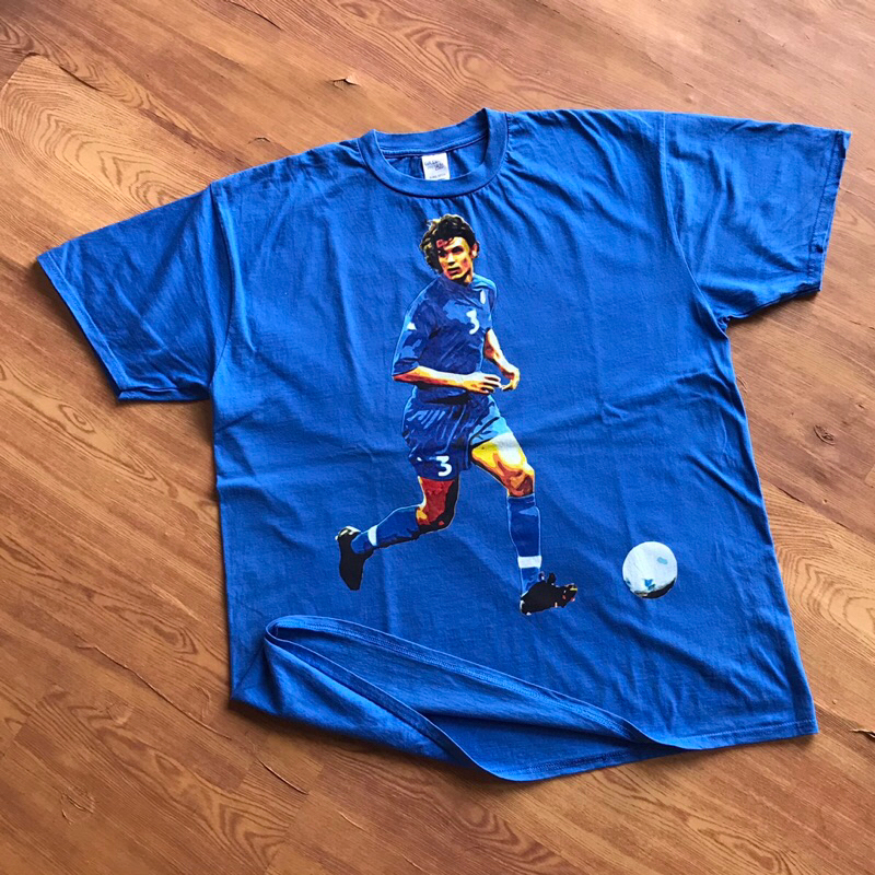 Kaos Bola Italia Paolo Maldini