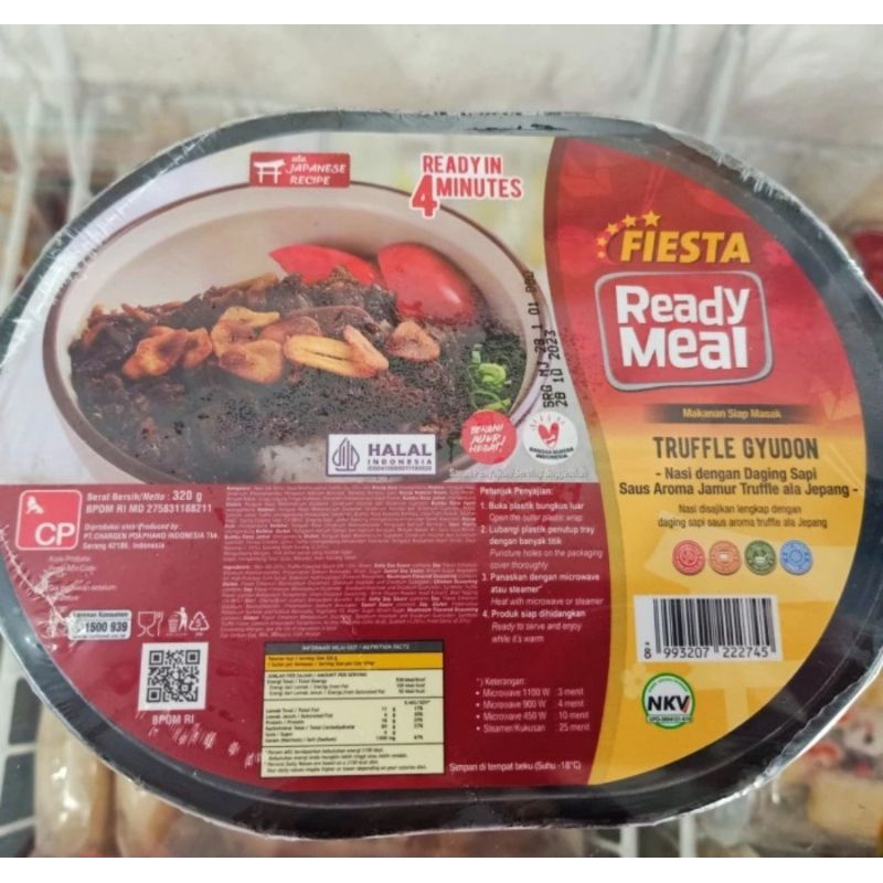 

FIESTA READY MEAL TRUFFLE GYUDON