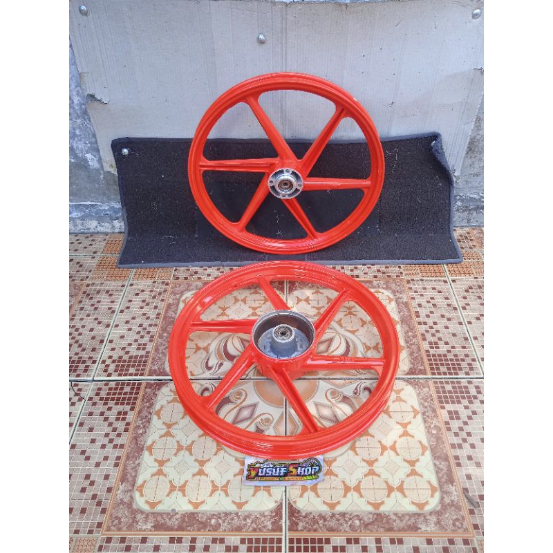 velg original TMT Thailand Suzuki satria 2 Tak Shogun 110 Tornado