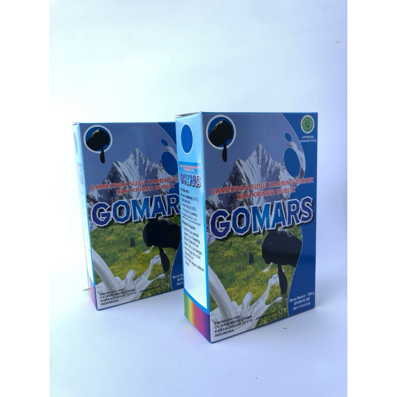 

Susu Kambing Gomars paket hemat 5box