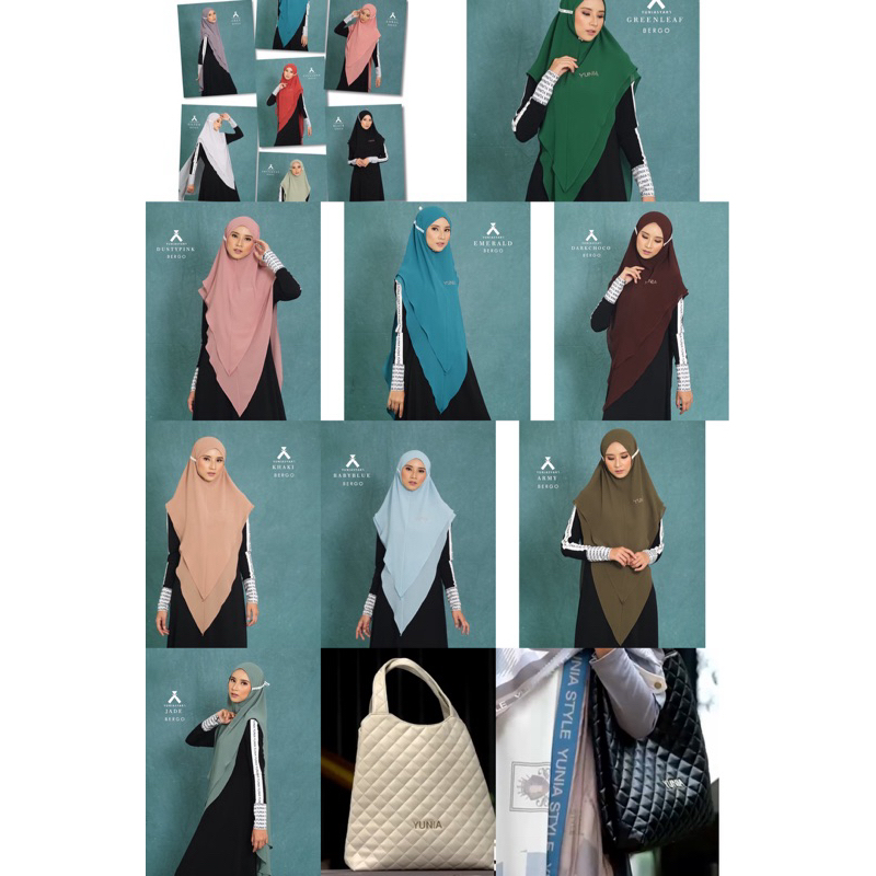 TAS YUNIA DAN BERGO BY YUNIA SYARI