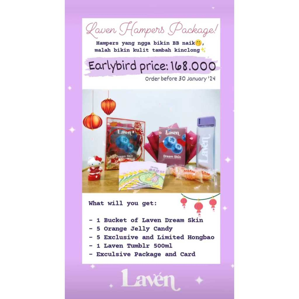 

Package Hampers Laven Cines New Year