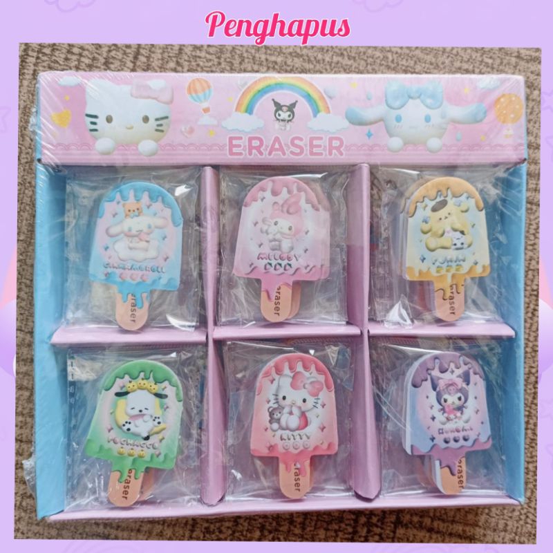 

Penghapus Sanrio Motif Ice Cream