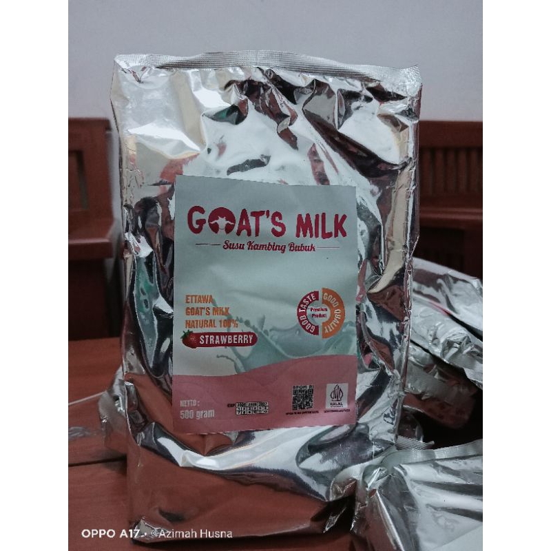 

Rasa Strawberry Susu Kambing Bubuk Etawa