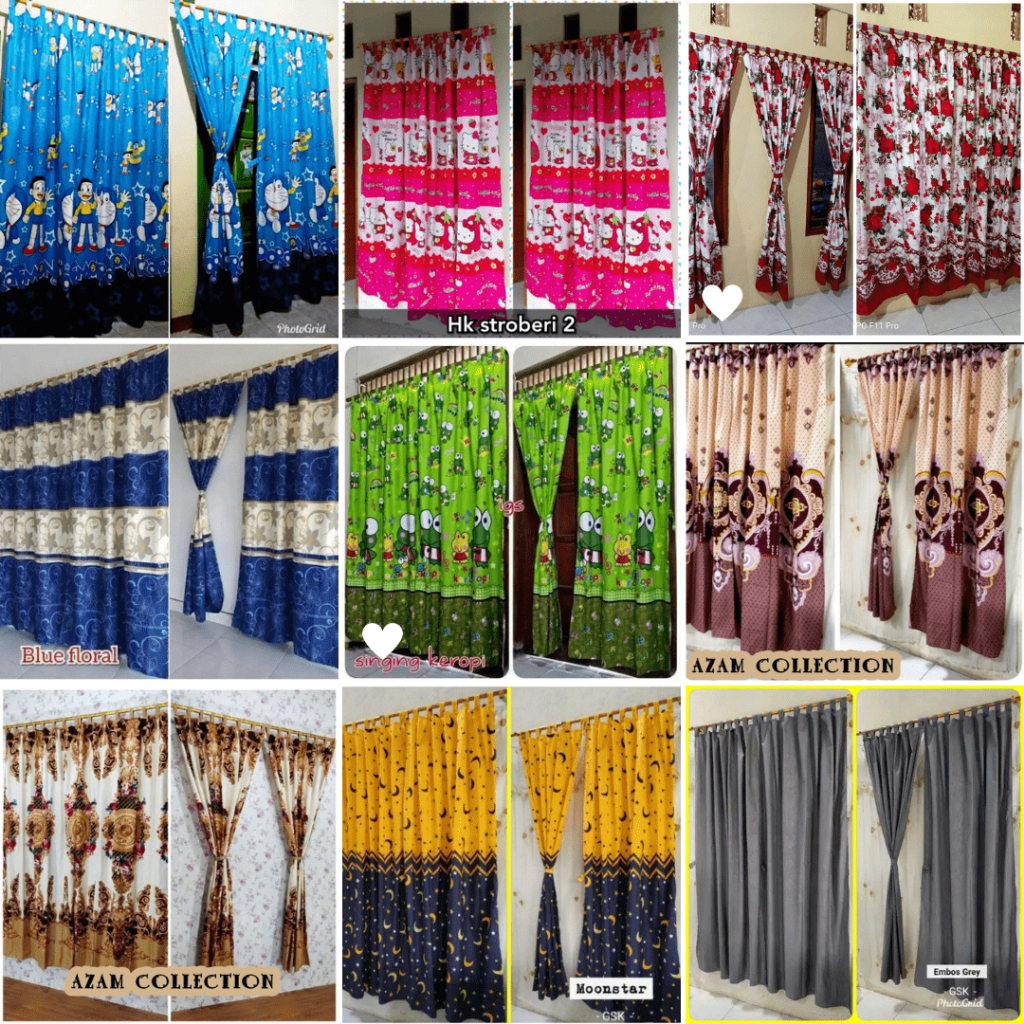 HORDENG 100X200 | GORDEN PINTU UKURAN 100X200 MURAH | KORDEN JENDELA KARAKTER 100X200 | SELAMBU SLAM