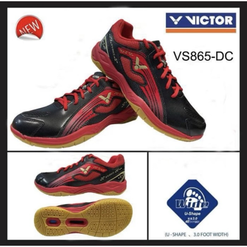 Sepatu Badminton Victor VS865 DC / VS 865 DC