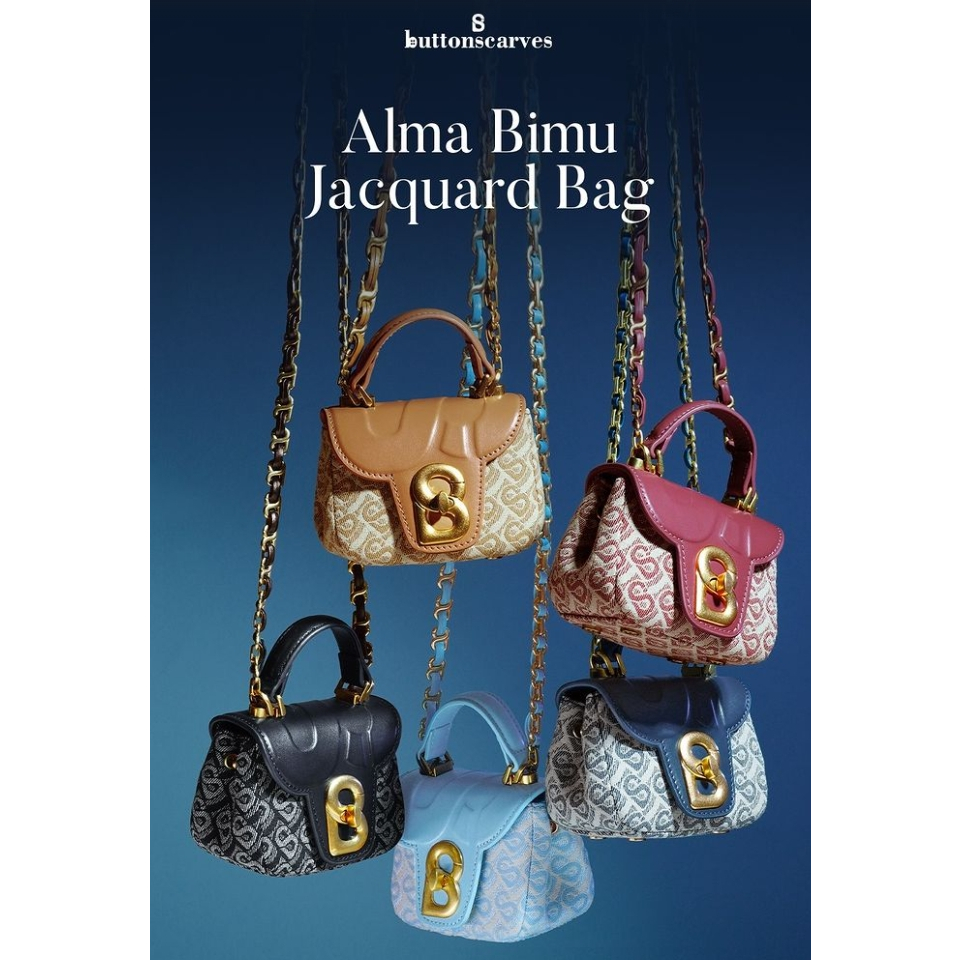 Alma Bimu Jacquard Bag Micro - buttonscarves