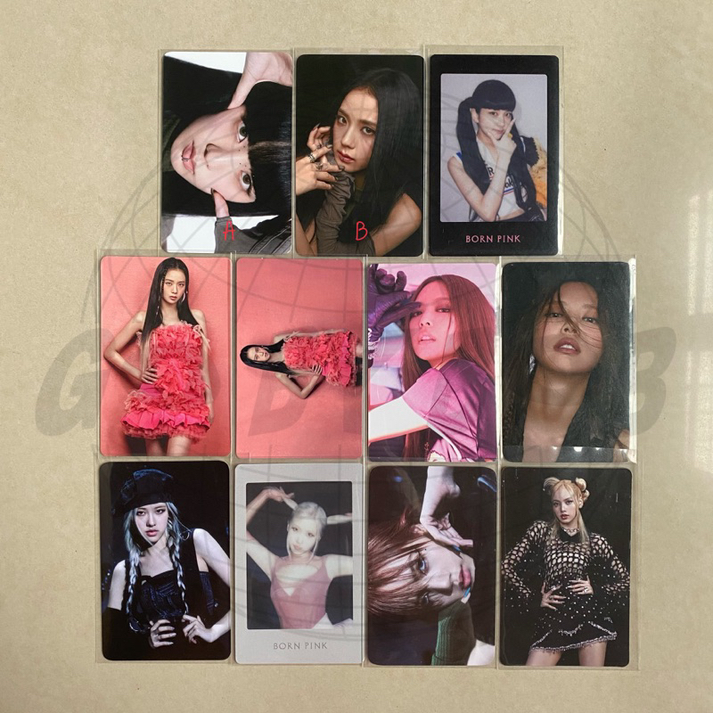 blackpink jisoo born pink selca makestar ktown4u ktown ygs yg select digipack pola polaroid pob pre 