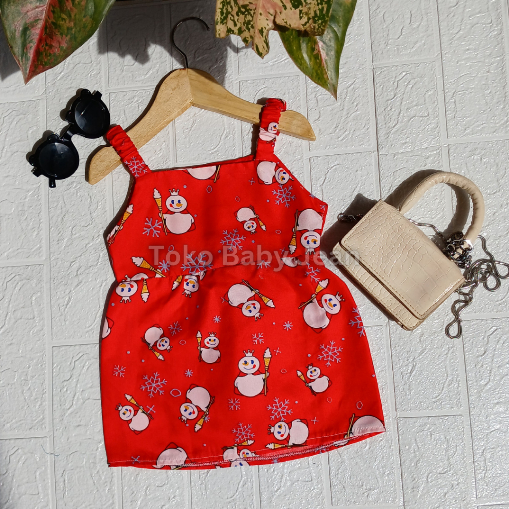 dress anak simple elegan