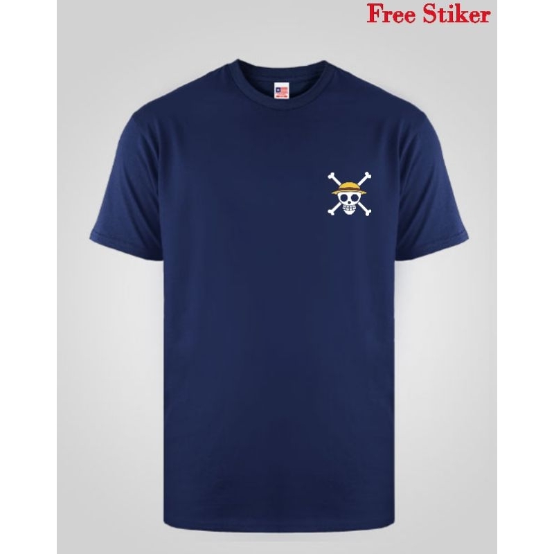 Baju Distro Tengkorak Free Stiker