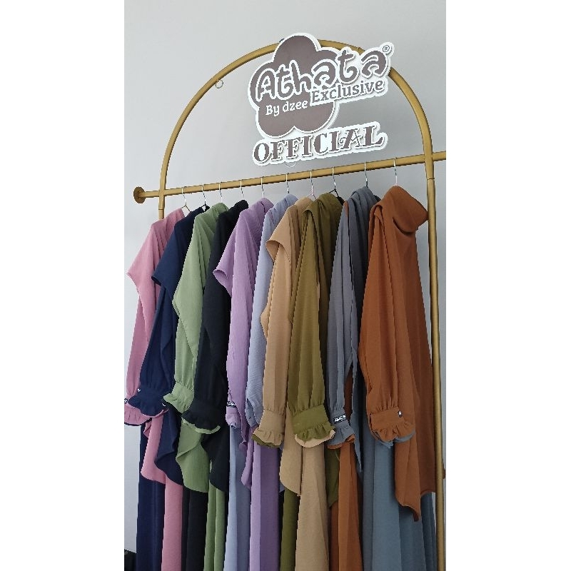 EELINA SET SYARI /GAMIS SET HIJAB BY ATHATA