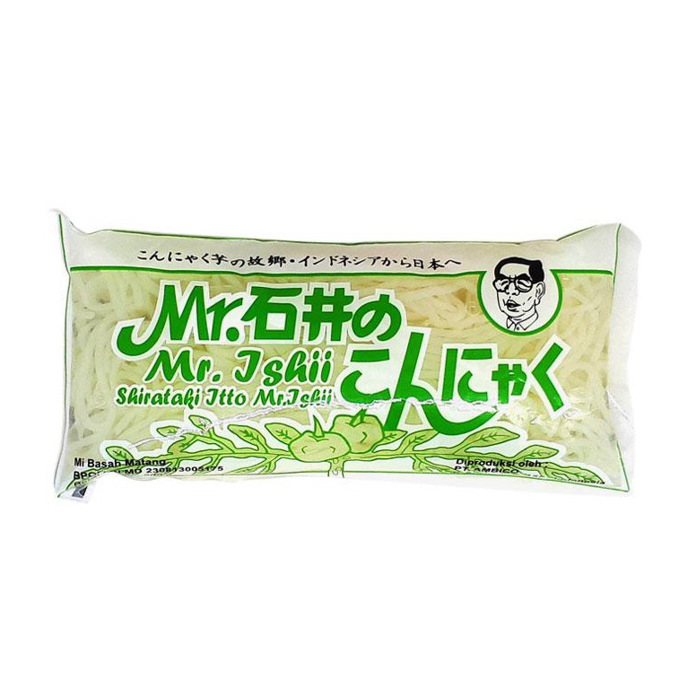 

PROMO ALE Mie basah Shirataki Hijau 2gr ishii konnyaku Wet Noodles Diet Keto