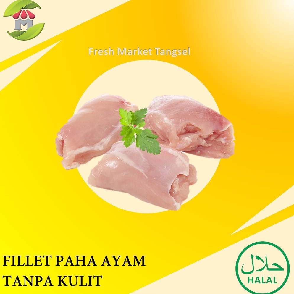

BEST SELLER Boneless paha ayam fillet paha ayam potong 1kg filet paha ayam