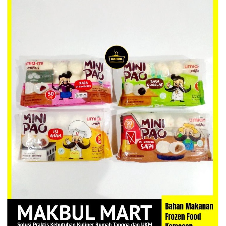

PENJUALAN CEPATBEST SELLER BERNARDI Umiami Mini Pao Coklat Strawberry Ayam Sapi