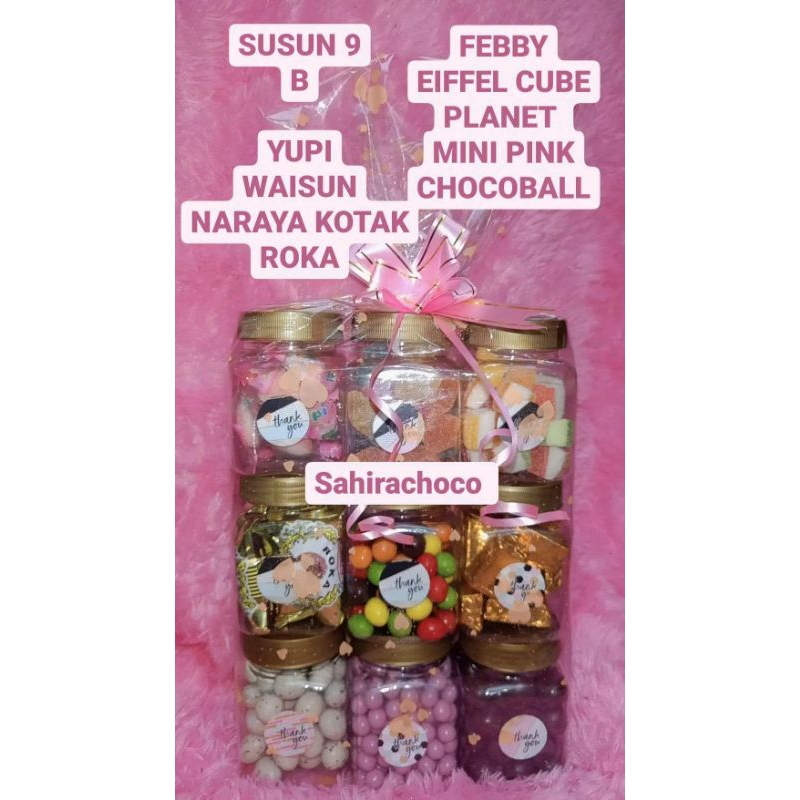 

PARSEL COKLAT SUSUN 9 TOPLES 200ML