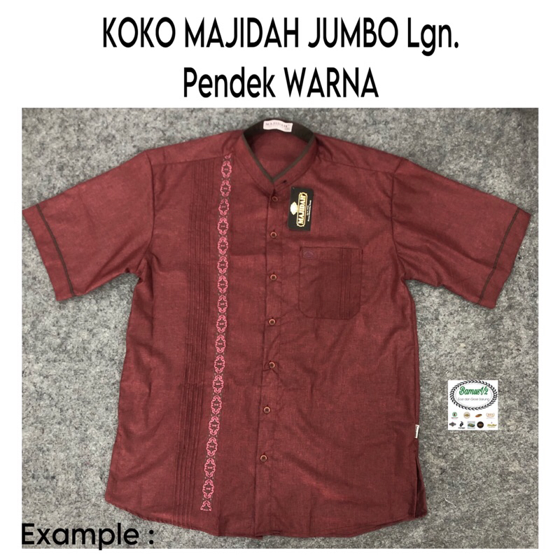 KOKO MAJIDAH JUMBO Lgn. Pendek WARNA